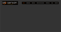 Desktop Screenshot of grupogersan.com